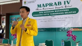 Keterangan foto : Ketua Bidang Kaderisasi Dewan Pimpinan Nasional (DPN) Gema Kosgoro, Agus Syarifudin, Rabu (25/2/2026)