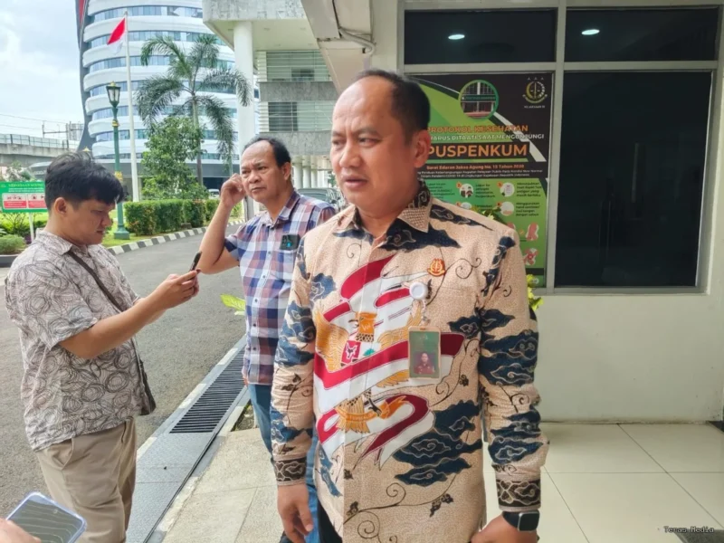 Keterangan foto : Kepala Pusat Penerangan Hukum (Kapusenkum) Kejaksaan Agung Anang Supriatna, Senin (2/2/2026)