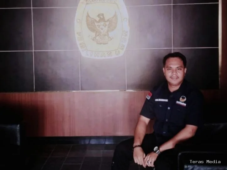 Sekretaris DPD Partai NasDem Kota Baubau, La Ode Muhammad Safii.