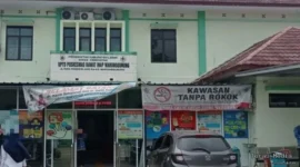 Keterangan poto : Gedung Puskesmas Warunggunung Kab Lebak Banten