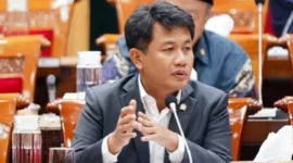Keterangan foto : Anggota DPR RI dapil Lebak dan Pandeglang Bonnie Triyana, Jumat (27/2/2026)