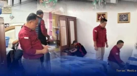Keterangan foto : Penyidik Kejaksaan Tinggi Kalimantan Barat (Kejati Kalbar) telah melakukan tindakan penggeledahan pada Rabu (18/02/2026).