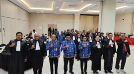 Keterangan foto: Sedikitnya 13 calon advokat KAI Papua Barat Daya mengikuti pelantikan.