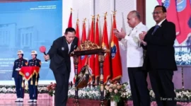 Keterangan foto : Wakil Ketua Komisi I DPR RI dari Fraksi Partai Demokrat Anton Suratto saat Rapat Koordinasi Nasional Keamanan Siber dan Sandi 2026 di BSSN, Rabu (25/2/2026)