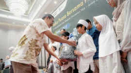 Keterangan foto : PT Perusahaan Gas Negara (Persero) Tbk (PGN) melalui Area Jakarta menggelar kegiatan khusus di bulan Ramadan, Kamis (26/2/2026)