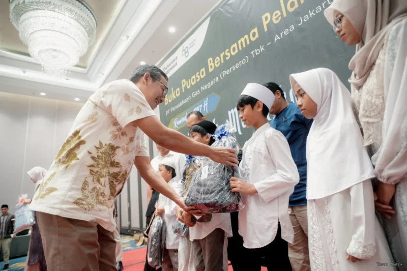 Keterangan foto : PT Perusahaan Gas Negara (Persero) Tbk (PGN) melalui Area Jakarta menggelar kegiatan khusus di bulan Ramadan, Kamis (26/2/2026)