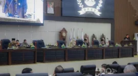 Keterangan foto : Gedung DPRD Provinsi Banten, Jumat (20/2/2026)