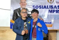 Keterangan foto: Rizqi Ahmad Fauzi bersama Anggota DPR RI Komisi IV Fraksi Partai NasDem, Arif Rahman, S.H.