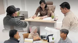 Keterangan foto : Kejari Subang dan Bank BRI saat kolaborasi hukum non litigasi, Selasa (24/2/2026)