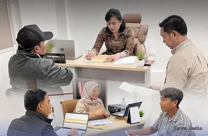 Keterangan foto : Kejari Subang dan Bank BRI saat kolaborasi hukum non litigasi, Selasa (24/2/2026)