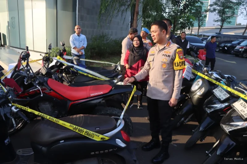 Keterangan foto: Sepanjang Bulan Ramadan Satreskrim Polres Metro Tangerang Kota berhasil mengungkap tindak kejahatan yang meresahkan masyarakat di Mapolres Metro Tangerang Kota, Rabu (18/3/2026)