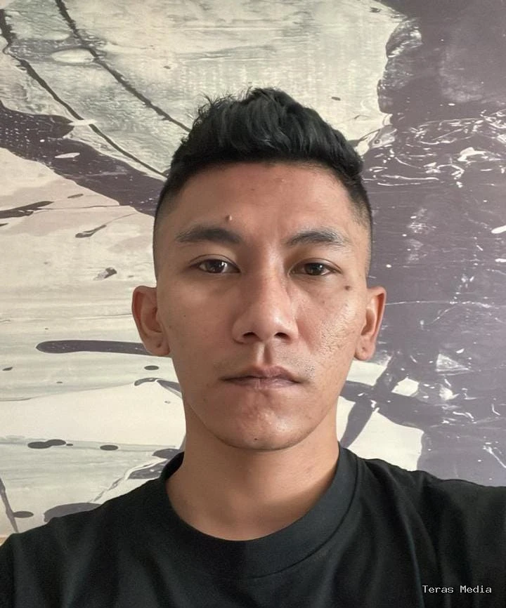 Keterangan foto : Korban TPPU Septi Surya Rusmana, Rabu (4/3/2026)