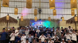 Keterangan foto : Pengurus Dewan Pimpinan Cabang (DPC) Partai Demokrat Kabupaten Tangerang menggelar buka bersama di Aloah, Kecamatan Pasar Kemis, Kabupaten Tangerang, 25 Februari 2026.