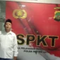 Keterangan foto : Aktivis Abdi Rakyat Muhyudi laporkan pendeta Yusuf Manubulu ke Polda atas dugaan penistaan agama, Senin (16/3/2026)