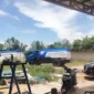 Keterangan foto : Dugaan aktivitas BBM yang ilegal, Sabtu (28/3/2026)