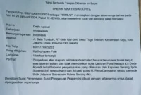 Keterangan foto : Kasus tindak pidana pengerusakan gardu sekretariat PP PAC Pontang, pagar pribadi, dan bendera Ormas Pemuda Pancasila yang menimpa wiraswasta Dede Apendi telah berkepanjangan hingga lebih dari 2 tahun 5 bulan, Senin (9/3/2026)