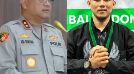 Keterangan foto : Sekretaris Umum BADKO HMI Sulawesi Barat, Ramli, Minggu (8/3/2026)