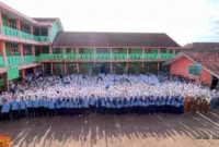 Keterangan poto : Susana hari pertama masuk sekolah di SMK PGRI Rangkasbitung pada 30/3/2026