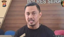 Keterangan foto : Kasat Reskrim Polres Serang Kabupaten AKP Andi Kurniady, Selasa (10/3/2026)