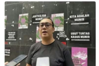 Keterangan foto : Wakil Koordinator Komisi untuk Orang Hilang dan Korban Tindak Kekerasan (KontraS), Saudara Andrie Yunus, Jumat (13/3/2026)