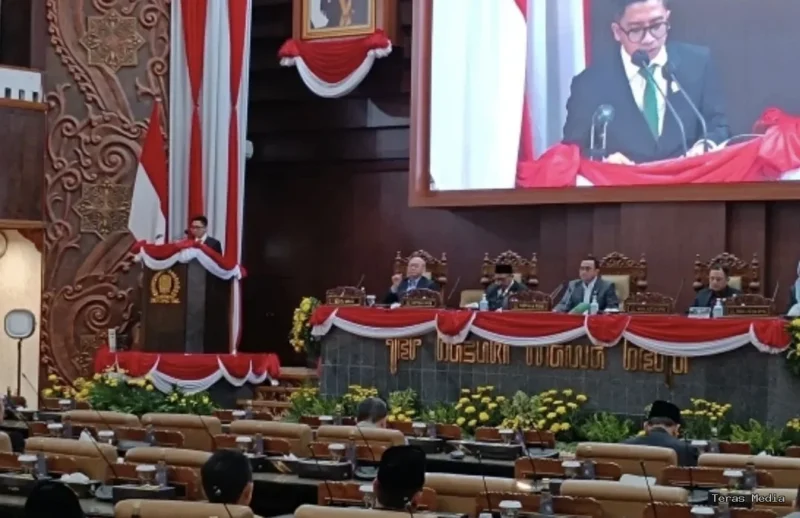 Keterangan foto : Gedung DPRD Jawa Timur, Kamis (30/4/2026)