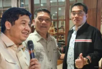 Keterangan foto : Menteri PKP Maruar Sirat dan Sekjen Matahukum Mukhsin Nasir, Senin (27/4/2026)