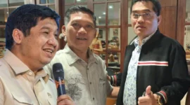 Keterangan foto : Menteri PKP Maruar Sirat dan Sekjen Matahukum Mukhsin Nasir, Senin (27/4/2026)