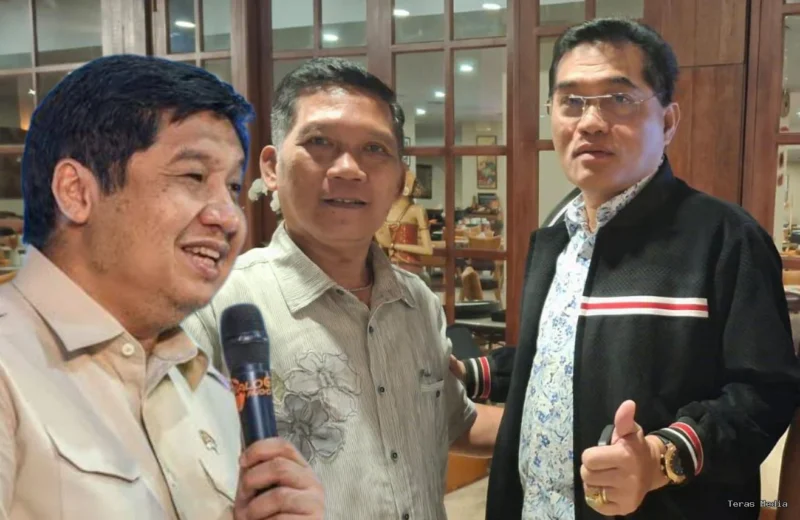 Keterangan foto : Menteri PKP Maruar Sirat dan Sekjen Matahukum Mukhsin Nasir, Senin (27/4/2026)