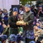 Keterangan foto : Warga Baduy temui Gubernur saat Seba, Minggu (26/4/2026)