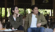 Keterangan foto : Pemeran Dilan 1997 Ariel NOAH dan Niken Anjani, Selasa (21/4/2026)