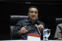 Keterangan foto : Wakil ketua komisi II DPR RI Dede Yusuf, Selasa (7/4/2026)