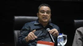 Keterangan foto : Wakil ketua komisi II DPR RI Dede Yusuf, Selasa (7/4/2026)