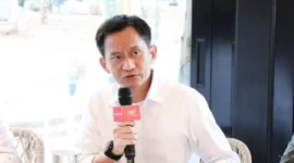 Keterangan foto : Direktur Utama PT KAI Bobby Rasyidin, Selasa (28/4/2026)