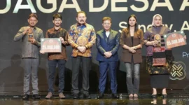 Keterangan foto : Kejaksaan Republik Indonesia bersama Asosiasi Badan Permusyawaratan Desa Nasional (ABPEDNAS) sukses menggelar malam apresiasi ABPEDNAS Jaga Desa Award 2026