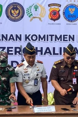 Komitmen Bersih dari Halinar, Lapas Ciamis Gandeng APH Perkuat Integritas