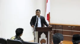 Keterangan foto : Ketua DPD Gerakan Mahasiswa dan Pelajar Kebangsaan (GMPK) DKI Jakarta, Asip Irama, Kamis (2/4/2026)