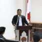 Keterangan foto : Ketua DPD Gerakan Mahasiswa dan Pelajar Kebangsaan (GMPK) DKI Jakarta, Asip Irama, Kamis (2/4/2026)