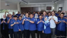 Keterangan foto : Halal Bihalal Demokrat Jawa Barat, Kamis (16/4/2026)