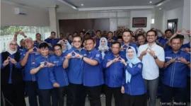 Keterangan foto : Halal Bihalal Demokrat Jawa Barat, Kamis (16/4/2026)