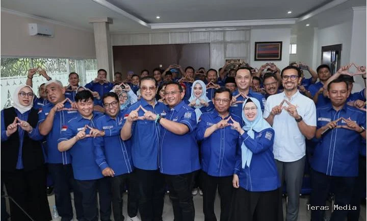 Keterangan foto : Halal Bihalal Demokrat Jawa Barat, Kamis (16/4/2026)