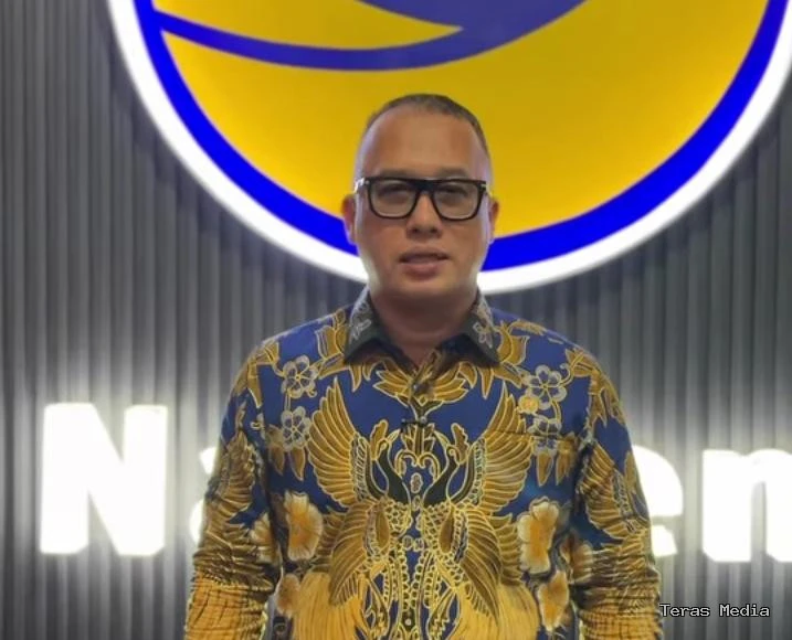 Keterangan foto : Anggota DPR RI dari Fraksi NasDem, Arif Rahman, Kamis (2/4/2026)