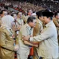 Keterangan foto: Gubernur DKI Jakarta Pramono Anung saat menyapa Presiden Prabowo Subianto, Kamis (23/4/2026)