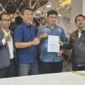 Keterangan foto : Komite Pemantau Makan Bergizi Gratis (KP-MBG) yang dipimpin oleh Achmad Ismail audiensi dengan Kemenaker terkait pelanggaran ketenagakerjaan di SPPG Langkat, Rabu (22/4/2026)