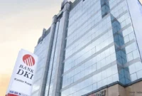 Keterangan foto : Gedung Bank DKI Jakarta, Senin (27/4/2026)