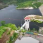 Keterangan foto : Saluran Pembawa Air Baku Karian-Serpong (KSCS) yang berada di Desa Mekarsari Kecamatan Maja Kabupaten Lebak.(14/04/2026)