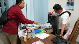 Keterangan foto : Kejaksaan Tinggi Sumatera Selatan (Kejati Sumsel) terus menggencarkan penanganan kasus dugaan tindak pidana korupsi pada lalu lintas pelayaran di wilayah Perairan Sungai Lalan, Kabupaten Musi Banyuasin, periode 2019-2025.