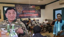 Keterangan foto : inerja Kementerian Pertahanan (Kemenhan) kembali menjadi sorotan tajam dalam sebuah diskusi strategis yang digelar di kawasan Cikini, Jakarta Pusat, Senin (20/04/2026).