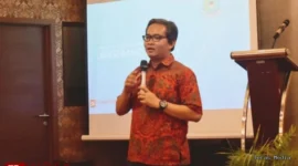 Keterangan foto : Peneliti Senior IndexPolitica Indonesia, Denny Charter, Kamis (16/4/2026)