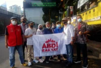Keterangan foto : Relawan Abdi Rakyat, Senin (27/4/2026)