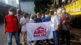 Keterangan foto : Relawan Abdi Rakyat, Senin (27/4/2026)